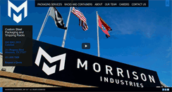 Desktop Screenshot of morrisonindustries.com